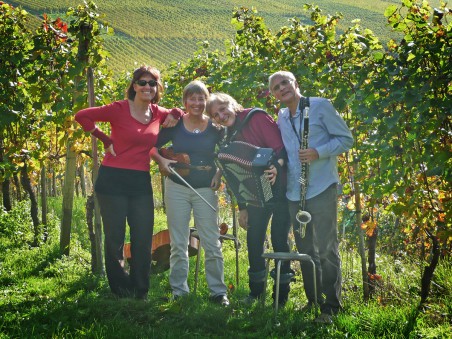 Freie Improvisation im Weinberg 2012